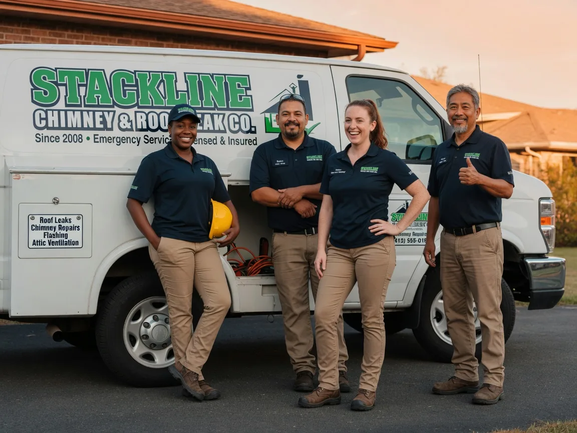 Chimney flashing repair company in Garner, KY